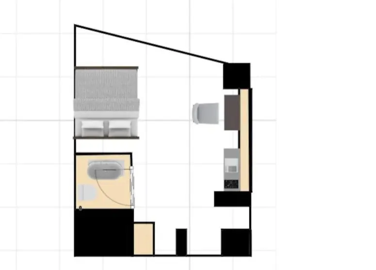 Dwell Urban 7A Apartment Tokyo 0*,  Japan